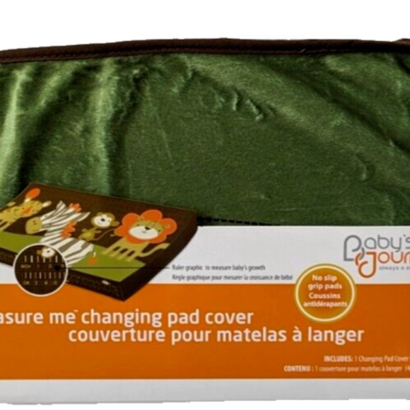 Baby's Journey Changing Pad Cover Soft Plush Baby Animal No Slip Grip Pa… - Picture 3 of 6